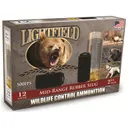 Lightfield Wildlife Control Less Lethal Mid Range 12 Gauge Rubber Slug 2-3/4" 130 Grain Box of 5 - Lightfield