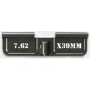 Battle Arms Caliber Engraved AR-15 Ejection Port Cover 7.62x39mm Aluminum Black - Battle Arms