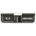 Battle Arms Caliber Engraved AR-15 Ejection Port Cover 6.5 Grendel Aluminum Black - Battle Arms