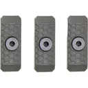 Slate Black Industries M-LOK 1-Slot Rail Cover Polymer Olive Drab Green 3PK - Slate Black Industries