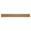 ERGO WedgeLok KeyMod Slot Cover Polymer Flat Dark Earth 4PK - ERGO