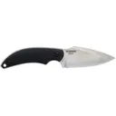Schrade Adder Fixed Blade Knife 2.75" Drop Point AUS-10 Satin Blade Polymer Handle Black - Schrade