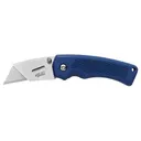 Gerber Edge Pocket Knife 1.1" Razor Stainless Steel Stainless Blade Aluminum Handle Blue - Gerber Knives