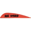 AAE Hybrid 26 Vanes Arrow Fletching Fire Orange 50PK - AAE Archery
