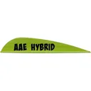 AAE Hybrid 26 Vanes Arrow Fletching Yellow 50PK - AAE Archery