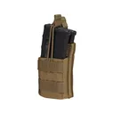 Condor Single Stacker MOLLE AR-15 Magazine Pouch Coyote Brown - Condor Outdoor