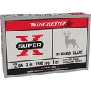 Winchester Super X 12 Gauge Rifled Slug 3" 1oz Case of 250 (50 Boxes of 5) - Winchester