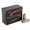 Speer Gold Dot Short Barrel 45 ACP Ammo 230 Grain Bonded Jacketed Hollow Point Case of 200 (10 Boxes of 20) - Speer