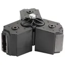 Tactical Solutions X-Ring Performance Tri-Mag Magazine Adapter Ruger 10/22 Black - Tactical Solutions