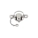Duke #2 Offset Jaw Coil Spring Trap Steel Silver - Duke Traps