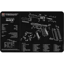 Tekmat Handgun Cleaning Mat for Glock Gen 4 Black - Tekmat