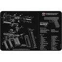 Tekmat Handgun Cleaning Mat for Glock Gen 5 Black - Tekmat