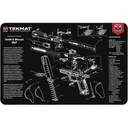 Tekmat Handgun S&W M&P Gun Cleaning Mat Black - Tekmat