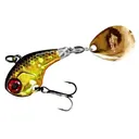 Jackall Deracoup Tail Spinner 1/2oz HL Gold Black Gold - Jackall