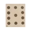 NRA Official Smallbore Rifle Target A-17 50' 4 Position Paper 100PK - Nra