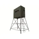 Texas Hunter Trophy Box Blind Double with 8' Tower - Texas Hunter