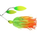 Northland Reed Runner Magnum Double Willow Spinnerbait 3/4oz Firetiger Painted - Northland