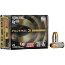Federal Premium Personal Defense 45 ACP Ammo 210 Grain Federal Hydra-Shok Deep Jacketed Hollow Point Case of 200 (10 Boxes of 20) - Federal Ammo