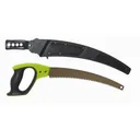 HME Hand Saw 12" Carbon Steel Blade Polymer Handle Green - HME Products
