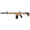 Panzer Arms AR Twelve G4 Tactical Semi Automatic 12 Gauge Shotgun 20" Desert Tan Barrel Black Pistol Grip - Panzer Arms