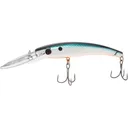 Bill Lewis Precise Walleye Lite Crankbait Chrome Blue and Orange Belly - Bill Lewis