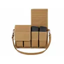 MidwayUSA AR-15 and AK-47 4 Magazine Pouch Coyote - Midwayusa