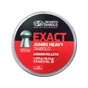 JSB Exact Jumbo Heavy Air Gun Pellets 22 Caliber 18.13 Grain Tin of 250 - Jsb