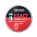 JSB Exact Jumbo Air Gun Pellets 22 Caliber 15.89 Grain 5.51mm Head-Size Tin of 250 - Jsb