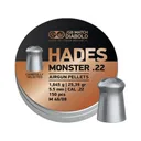 JSB Hades Monster Air Gun Pellets 22 Caliber 25.39 Grain Tin of 150 - Jsb