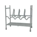 HySkore 4 Gun Pistol Rack Vinyl Coated Metal Gray - Hyskore