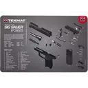 Tekmat Handgun Sig Sauer P365 Cleaning Mat Black - Tekmat