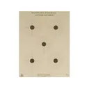 NRA Official Air Rifle Target AR-4/5 5 Meter BB Gun Paper 100PK - Nra