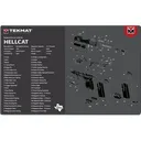 Tekmat Handgun Springfield Hellcat Cleaning Mat Black - Tekmat