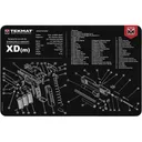 Tekmat Handgun Springfield XDM Cleaning Mat Black - Tekmat