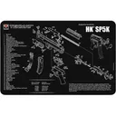Tekmat Handgun HK SP5K Cleaning Mat Black - Tekmat