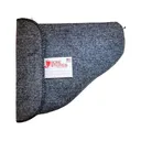 Bore Stores Silicone-Treated Small Pistol Case 8" x 6.5" Gray - Bore Stores