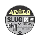 Apolo Slug Hollow Point Air Gun Pellets 22 Caliber 25 Grain 5.5mm 250PK - Hatsan USA