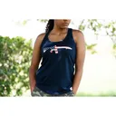 Freedom Rifle Women's Blue Racerback Tank Top - Ballistic Advantage