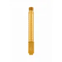 Glock 17 Gen 5 1/2x28" Threaded PVD Gold Bomber Flutes Premium Series - Glock