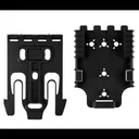 Safariland Quick Locking System Kit - 1 QLS 19 Fork / 1 QLS 22 Receiver - 