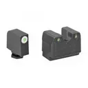 Rival Arms 3 Dot Tritium Night Sights for Glock 17 / 19 MOS Pistols - 