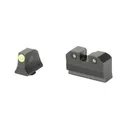 XS Sight Systems R3D 2.0 Suppressor Height Tritium Night Sights for Glock 17, 19, 22, 23 Pistols - 