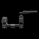 Hawkins Precision Heavy Tactical 1-Piece 35mm 20MOA 1913 Picatinny Rail Scope Mount with Top 1913 Picatinny Rail - 1.50" Height - GunMag Warehouse