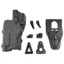 Alien Gear Rapid Force III Right-Handed OWB Duty Holster for Sig P320 Full-Size, X-Carry, M18 Pistols with Large Weapon Lights - Rapid Force