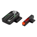 Hi-Viz FASTDOT H3 Tritium / Fiber Optic Night Sights for Taurus G3 / GX4 Pistols - Hi-Viz