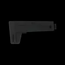B5 Systems 4.5mm Pin Folding Rear Trunion AK Stock - BLK - GunMag Warehouse