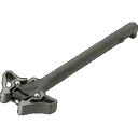 Timber Creek Outdoors Enforcer Ambidextrous Small Charging Handle - Tungsten - GunMag Warehouse