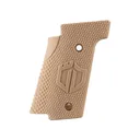 Walther Q5 SF Checkered G10 Thin Grips - CB - Walther Arms