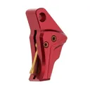 Tyrant Designs I.T.T.S. Trigger for Glock 43, 43x, 48 Pistols (Red, Gold Safety) - GunMag Warehouse