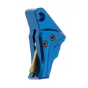 Tyrant Designs I.T.T.S. Trigger for Glock 43, 43x, 48 Pistols (Blue, Gold Safety) - GunMag Warehouse